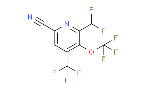 AM173977 | 1804342-85-5 | 6-Cyano-2-(difluoromethyl)-3-(trifluoromethoxy)-4-(trifluoromethyl)pyridine