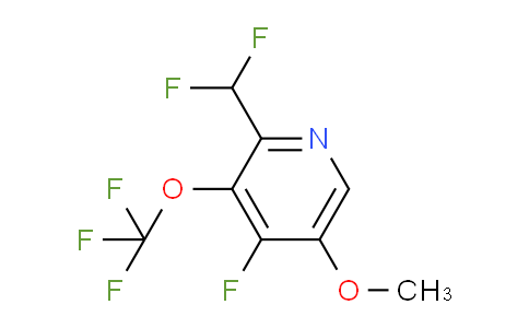 AM173980 | 1803650-53-4 | 2-(Difluoromethyl)-4-fluoro-5-methoxy-3-(trifluoromethoxy)pyridine