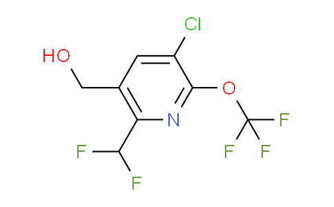 AM173981 | 1804326-36-0 | 3-Chloro-6-(difluoromethyl)-2-(trifluoromethoxy)pyridine-5-methanol
