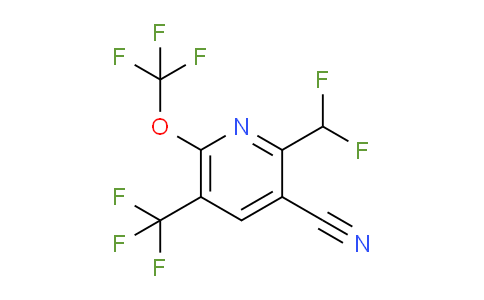 AM173982 | 1804622-13-6 | 3-Cyano-2-(difluoromethyl)-6-(trifluoromethoxy)-5-(trifluoromethyl)pyridine