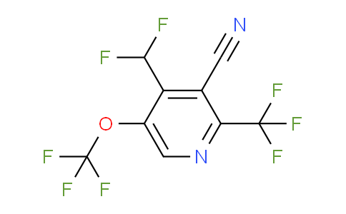 AM173985 | 1803665-96-4 | 3-Cyano-4-(difluoromethyl)-5-(trifluoromethoxy)-2-(trifluoromethyl)pyridine