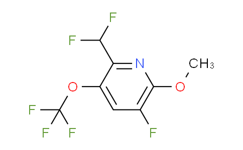 AM173986 | 1806718-91-1 | 2-(Difluoromethyl)-5-fluoro-6-methoxy-3-(trifluoromethoxy)pyridine
