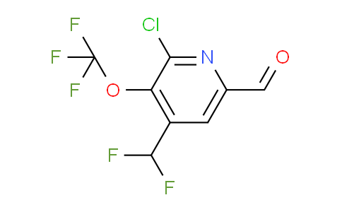 AM173989 | 1803967-67-0 | 2-Chloro-4-(difluoromethyl)-3-(trifluoromethoxy)pyridine-6-carboxaldehyde