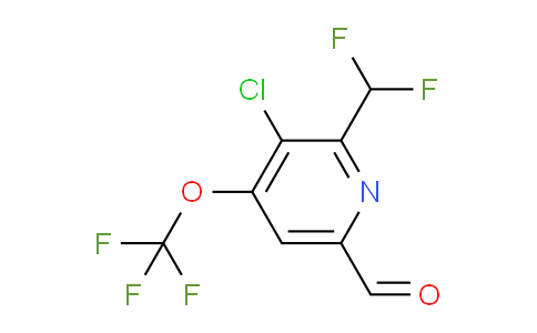 AM173997 | 1804001-99-7 | 3-Chloro-2-(difluoromethyl)-4-(trifluoromethoxy)pyridine-6-carboxaldehyde
