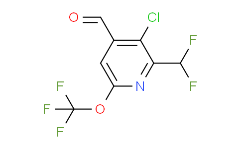 AM174001 | 1804788-11-1 | 3-Chloro-2-(difluoromethyl)-6-(trifluoromethoxy)pyridine-4-carboxaldehyde