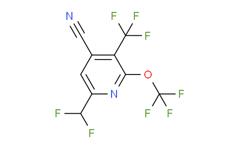 AM174002 | 1804779-73-4 | 4-Cyano-6-(difluoromethyl)-2-(trifluoromethoxy)-3-(trifluoromethyl)pyridine