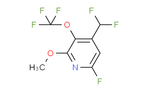 AM174004 | 1804823-44-6 | 4-(Difluoromethyl)-6-fluoro-2-methoxy-3-(trifluoromethoxy)pyridine