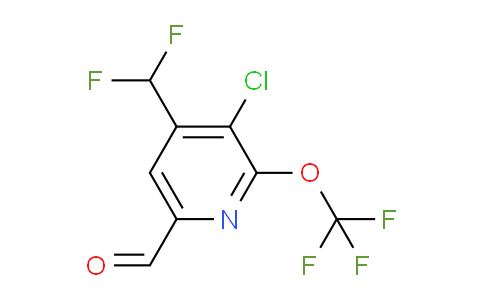 AM174006 | 1806148-64-0 | 3-Chloro-4-(difluoromethyl)-2-(trifluoromethoxy)pyridine-6-carboxaldehyde