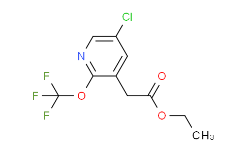 Ethyl 5-chloro-2-(trifluoromethoxy)pyridine-3-acetate