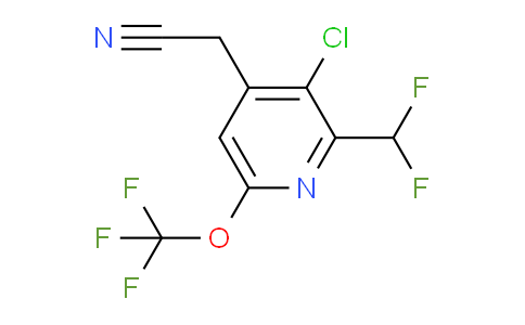 AM174014 | 1804661-67-3 | 3-Chloro-2-(difluoromethyl)-6-(trifluoromethoxy)pyridine-4-acetonitrile