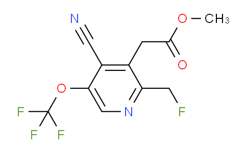 AM174016 | 1804320-85-1 | Methyl 4-cyano-2-(fluoromethyl)-5-(trifluoromethoxy)pyridine-3-acetate