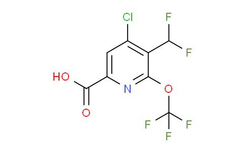 AM174022 | 1803957-70-1 | 4-Chloro-3-(difluoromethyl)-2-(trifluoromethoxy)pyridine-6-carboxylic acid