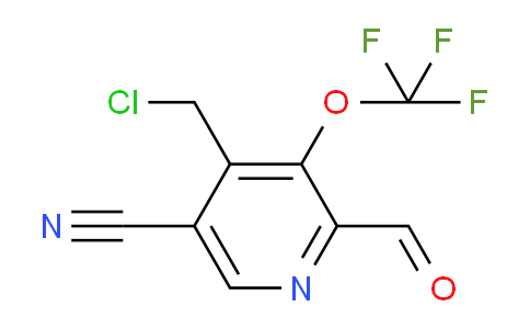 AM174023 | 1804299-68-0 | 4-(Chloromethyl)-5-cyano-3-(trifluoromethoxy)pyridine-2-carboxaldehyde
