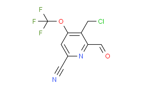 AM174025 | 1803928-19-9 | 3-(Chloromethyl)-6-cyano-4-(trifluoromethoxy)pyridine-2-carboxaldehyde