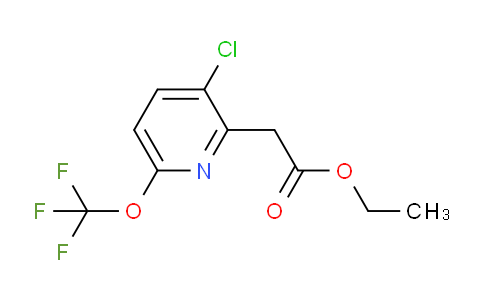 Ethyl 3-chloro-6-(trifluoromethoxy)pyridine-2-acetate