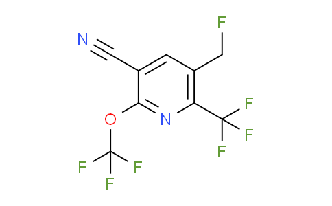 AM174032 | 1804709-37-2 | 3-Cyano-5-(fluoromethyl)-2-(trifluoromethoxy)-6-(trifluoromethyl)pyridine