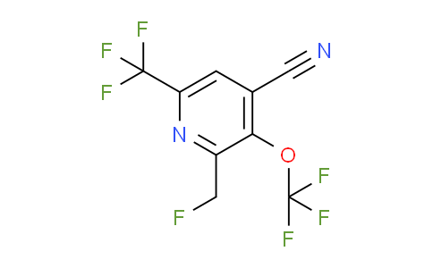AM174034 | 1804337-56-1 | 4-Cyano-2-(fluoromethyl)-3-(trifluoromethoxy)-6-(trifluoromethyl)pyridine