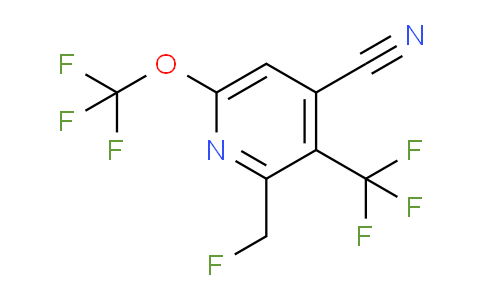 AM174036 | 1804303-36-3 | 4-Cyano-2-(fluoromethyl)-6-(trifluoromethoxy)-3-(trifluoromethyl)pyridine