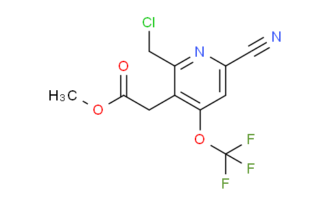 AM174039 | 1804296-84-1 | Methyl 2-(chloromethyl)-6-cyano-4-(trifluoromethoxy)pyridine-3-acetate