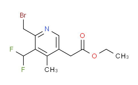 AM17404 | 1361751-34-9 | Ethyl 2-(bromomethyl)-3-(difluoromethyl)-4-methylpyridine-5-acetate