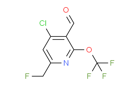 AM174042 | 1804323-38-3 | 4-Chloro-6-(fluoromethyl)-2-(trifluoromethoxy)pyridine-3-carboxaldehyde