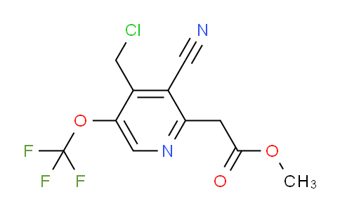 AM174045 | 1804812-00-7 | Methyl 4-(chloromethyl)-3-cyano-5-(trifluoromethoxy)pyridine-2-acetate