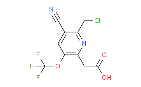 AM174050 | 1803956-31-1 | 2-(Chloromethyl)-3-cyano-5-(trifluoromethoxy)pyridine-6-acetic acid