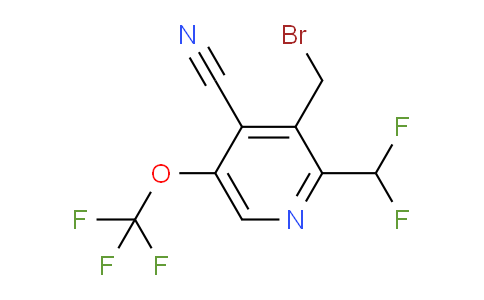 AM174053 | 1803942-81-5 | 3-(Bromomethyl)-4-cyano-2-(difluoromethyl)-5-(trifluoromethoxy)pyridine