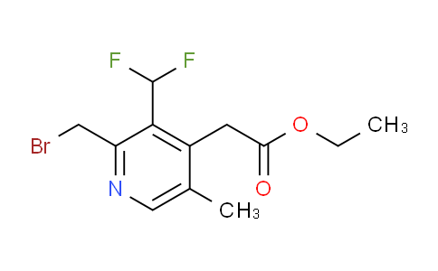 AM17406 | 1361868-38-3 | Ethyl 2-(bromomethyl)-3-(difluoromethyl)-5-methylpyridine-4-acetate