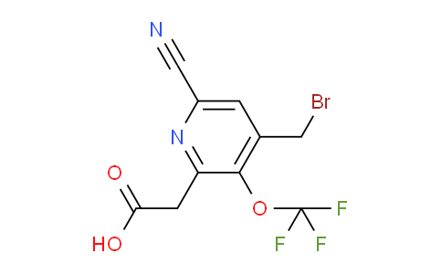 AM174061 | 1804321-90-1 | 4-(Bromomethyl)-6-cyano-3-(trifluoromethoxy)pyridine-2-acetic acid