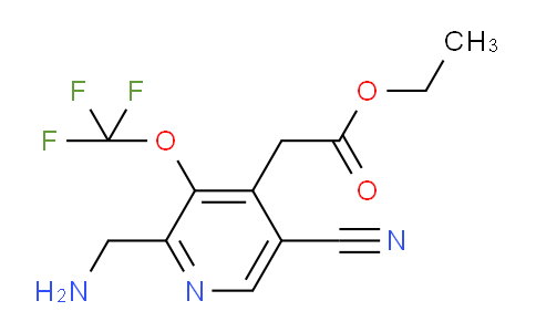 AM174063 | 1803658-02-7 | Ethyl 2-(aminomethyl)-5-cyano-3-(trifluoromethoxy)pyridine-4-acetate