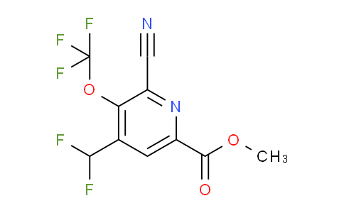 AM174074 | 1806721-14-1 | Methyl 2-cyano-4-(difluoromethyl)-3-(trifluoromethoxy)pyridine-6-carboxylate