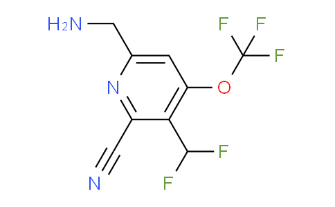 AM174075 | 1803625-30-0 | 6-(Aminomethyl)-2-cyano-3-(difluoromethyl)-4-(trifluoromethoxy)pyridine