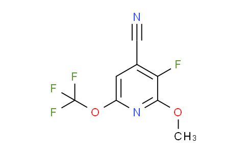 AM174077 | 1806158-05-3 | 4-Cyano-3-fluoro-2-methoxy-6-(trifluoromethoxy)pyridine