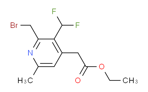AM17408 | 1361815-92-0 | Ethyl 2-(bromomethyl)-3-(difluoromethyl)-6-methylpyridine-4-acetate