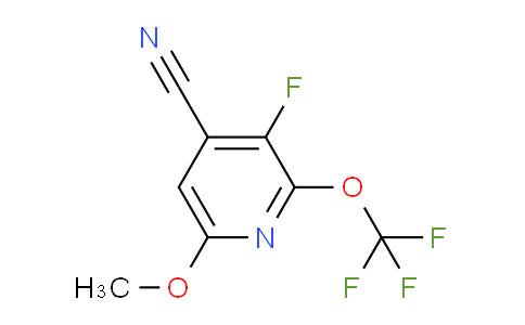 AM174080 | 1804469-29-1 | 4-Cyano-3-fluoro-6-methoxy-2-(trifluoromethoxy)pyridine