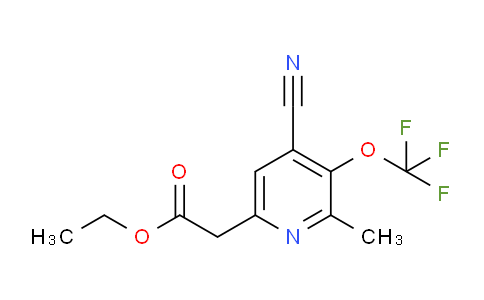 AM174084 | 1806156-15-9 | Ethyl 4-cyano-2-methyl-3-(trifluoromethoxy)pyridine-6-acetate