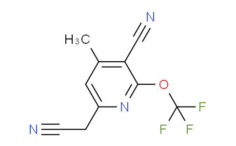 AM174086 | 1806153-01-4 | 3-Cyano-4-methyl-2-(trifluoromethoxy)pyridine-6-acetonitrile