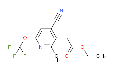 AM174087 | 1806076-24-3 | Ethyl 4-cyano-2-methyl-6-(trifluoromethoxy)pyridine-3-acetate