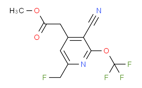 AM174100 | 1804309-75-8 | Methyl 3-cyano-6-(fluoromethyl)-2-(trifluoromethoxy)pyridine-4-acetate