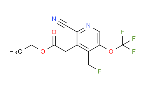 AM174105 | 1804309-83-8 | Ethyl 2-cyano-4-(fluoromethyl)-5-(trifluoromethoxy)pyridine-3-acetate