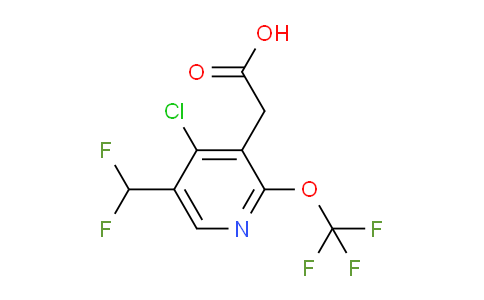 AM174111 | 1804711-95-2 | 4-Chloro-5-(difluoromethyl)-2-(trifluoromethoxy)pyridine-3-acetic acid