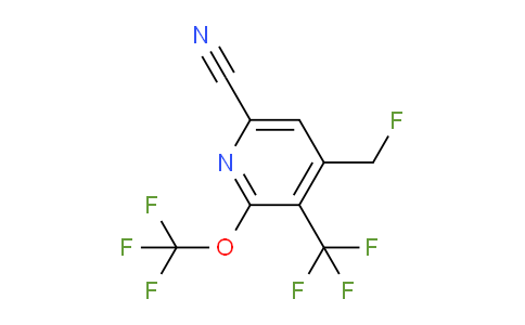 AM174113 | 1804301-78-7 | 6-Cyano-4-(fluoromethyl)-2-(trifluoromethoxy)-3-(trifluoromethyl)pyridine
