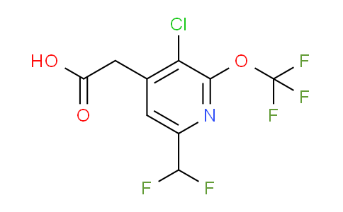 AM174117 | 1804711-99-6 | 3-Chloro-6-(difluoromethyl)-2-(trifluoromethoxy)pyridine-4-acetic acid