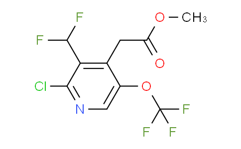 AM174119 | 1803964-53-5 | Methyl 2-chloro-3-(difluoromethyl)-5-(trifluoromethoxy)pyridine-4-acetate