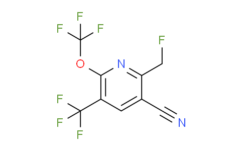AM174129 | 1803663-89-9 | 3-Cyano-2-(fluoromethyl)-6-(trifluoromethoxy)-5-(trifluoromethyl)pyridine