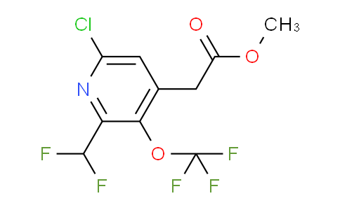 AM174134 | 1803700-98-2 | Methyl 6-chloro-2-(difluoromethyl)-3-(trifluoromethoxy)pyridine-4-acetate