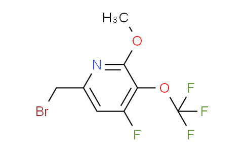 6-(Bromomethyl)-4-fluoro-2-methoxy-3-(trifluoromethoxy)pyridine