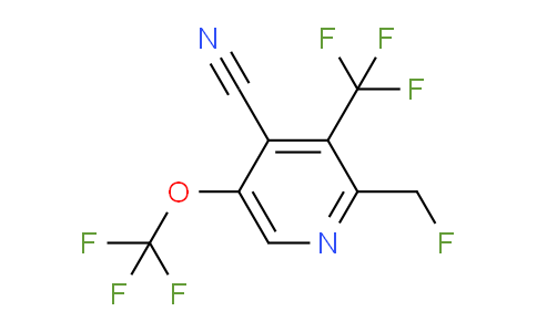 AM174136 | 1804780-00-4 | 4-Cyano-2-(fluoromethyl)-5-(trifluoromethoxy)-3-(trifluoromethyl)pyridine