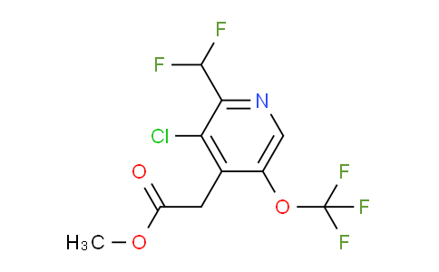 AM174137 | 1804662-61-0 | Methyl 3-chloro-2-(difluoromethyl)-5-(trifluoromethoxy)pyridine-4-acetate